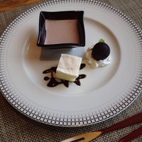 京都牛懐石 稲吉 - 稲吉ステーキランチ  デザート(小豆のムース)