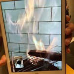 初音鮨 - ライブで鮪大トロ漬け藁炙り