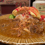 レインボー中野 - 牛すじオムカレー