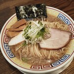 人力俥 - 背脂煮干そば（大盛）