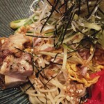 人力俥 - 冷やし中華（アップ）