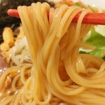 みなとや - ツルツルの麺にとろみのあるスープが絡んで、最高！