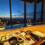 FRENCH TEPPAN 静香庵 - 夕闇がきれい