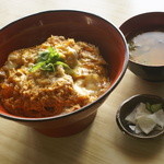 めし処　壬屋 - ヒレカツ丼800円