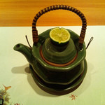 お料理なかき - 松茸の土瓶蒸し