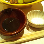 お料理なかき - いかリソースと塩