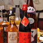 中華料理 成都 - お酒の数々