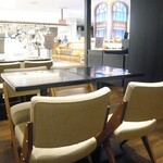 ル・ショコラ・アラン・デュカス - テーブル席