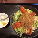品珍酒家 - クラゲ冷麺ランチ　８００円