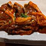 焼肉 牛猿 - センマイ焼き(タレ)
