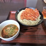 孫悟空 - 旨辛　男のつけ麺　並盛り：1.5玉　195グラム￥850