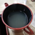 前野屋 - 蕎麦湯