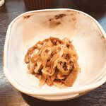 とんかつあさくら - 油揚げと切り干し大根の煮物