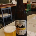 Maido Korukata Resutoran - スーパードライ瓶ビール
