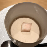 鳥匠 いし井 - もものブラマンジェ