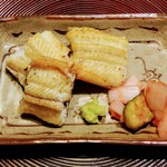 京味 もと井 - パリッと表面　中じゅーしぃ～たまらん