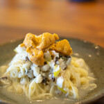 こゝちよ - 2021.7 鱧とウニの冷製パスタ（4,200円）