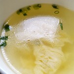 龍光園 - あっさり卵スープ