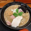 煮干し中華そば・つけ麺 海猫 - 鶏白湯煮干しそば（850円）