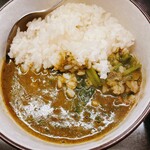 麺や すずらん亭 - 広島菜グリーンカレー
                                広島菜もグリーンカレーもここなら食べることが出来ます