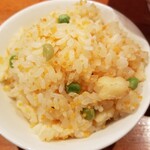 麺屋 六感堂 - 帆立と飛び子とグリンピースのバターライス