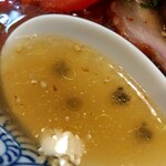 らーめん森や。 - しそ塩トマトらーめん・はるゆたか・カリフリチャーシュー・車麩