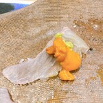 うを徳 - 星鰈＆蝦夷馬糞海胆