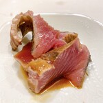 うを徳 - 銚子産　鰹の藁炙り