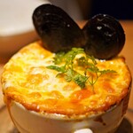 FISH MARKET Ebisu - 自家製海鮮焗烤 ～ 美式醬汁