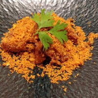 Japanese & Modern Chinese 嵐山 - 鶏もも肉の唐揚げ香港風スパイス 600円