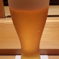 鮨 さかい - お酒①生ビール:プレミアムモルツ