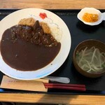 とんかつ カレー 食堂 えがお - カツカレー