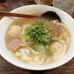 ざぶとん - 意外に名物鴨？？？鴨ねぎうどん400円！！！