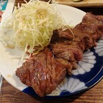 ざぶとん - 200円メニューの牛ロース焼きは注文すべし！！！