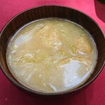 青空カフェ 和夢手 - お味噌汁