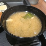 Matsunoya - 味噌汁ビミョー。