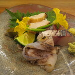 割烹 市川 - トリ貝・鮑・鰺