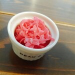 stand cafe KICHI - キャベツ梅酢漬