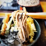 Shousetsuan - 太くて黒っぽい蕎麦