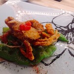 嶽 - ソフトシェルクラブのフリット(蟹)