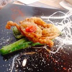 嶽 - ソフトシェルクラブのフリット(蟹)