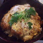 玄武温泉たちばな - カツ丼（アップ）