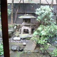 明神下 神田川 本店 - お庭
