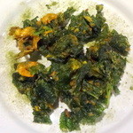 ガラムマサラ - 明日葉・海老・ゴーヤの天ぷら