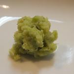 ら すとらあだ - 辛みと甘味のバランスがとれた、良い山葵です！