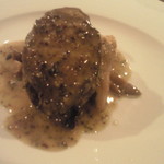 横浜うかい亭 - 鮑塩釜焼き　バターソース