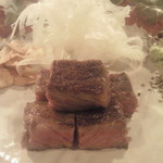 横浜うかい亭 - サーロインステーキ