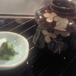 横浜うかい亭 - 香の物　味噌汁（赤出汁）