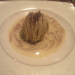 横浜うかい亭 - デザート　モンブラン