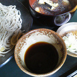 そば切 雨耕庵 - 冷たいつゆで、と鴨抜き、両方楽しめる